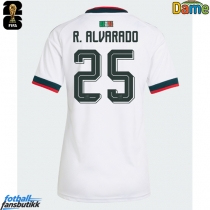 Mexico Roberto Alvarado #25 Bortedrakt Dame EM 2024 Kortermet